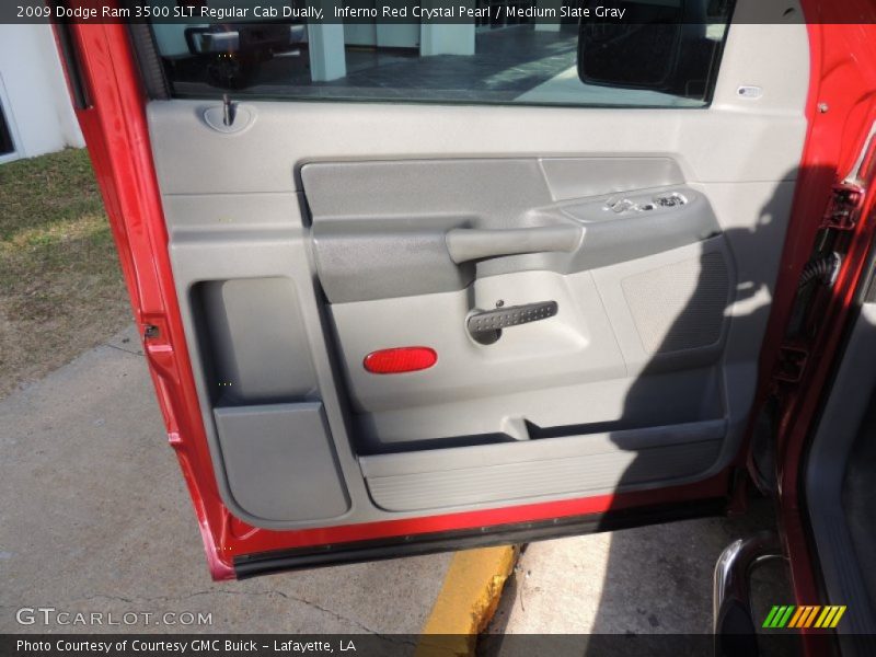 Inferno Red Crystal Pearl / Medium Slate Gray 2009 Dodge Ram 3500 SLT Regular Cab Dually
