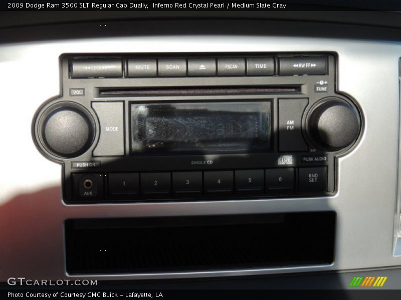 Inferno Red Crystal Pearl / Medium Slate Gray 2009 Dodge Ram 3500 SLT Regular Cab Dually