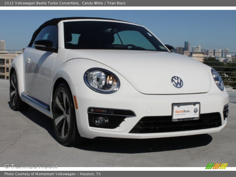 Candy White / Titan Black 2013 Volkswagen Beetle Turbo Convertible