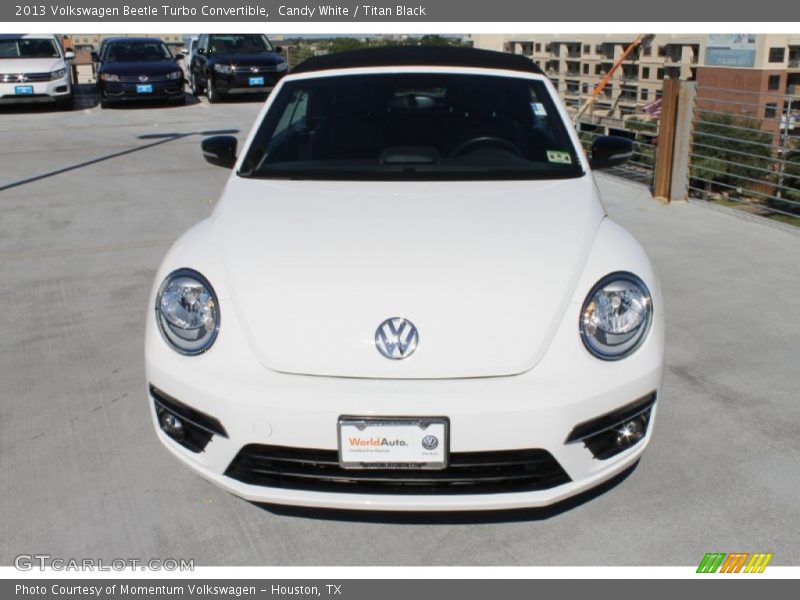 Candy White / Titan Black 2013 Volkswagen Beetle Turbo Convertible