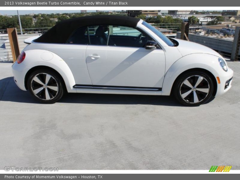 Candy White / Titan Black 2013 Volkswagen Beetle Turbo Convertible