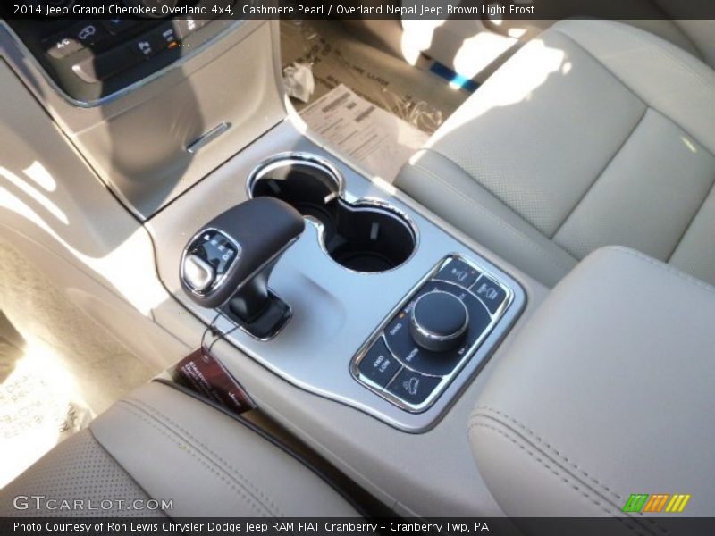Cashmere Pearl / Overland Nepal Jeep Brown Light Frost 2014 Jeep Grand Cherokee Overland 4x4