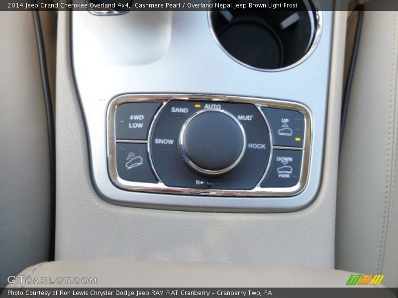Cashmere Pearl / Overland Nepal Jeep Brown Light Frost 2014 Jeep Grand Cherokee Overland 4x4