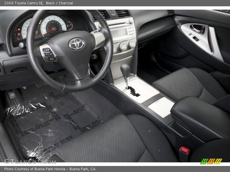 Black / Charcoal 2009 Toyota Camry SE