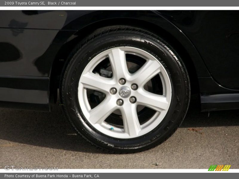 Black / Charcoal 2009 Toyota Camry SE