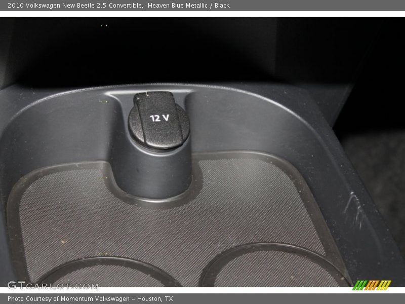 Heaven Blue Metallic / Black 2010 Volkswagen New Beetle 2.5 Convertible