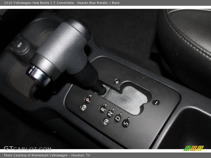 Heaven Blue Metallic / Black 2010 Volkswagen New Beetle 2.5 Convertible