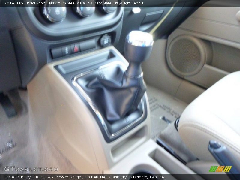 Maximum Steel Metallic / Dark Slate Gray/Light Pebble 2014 Jeep Patriot Sport
