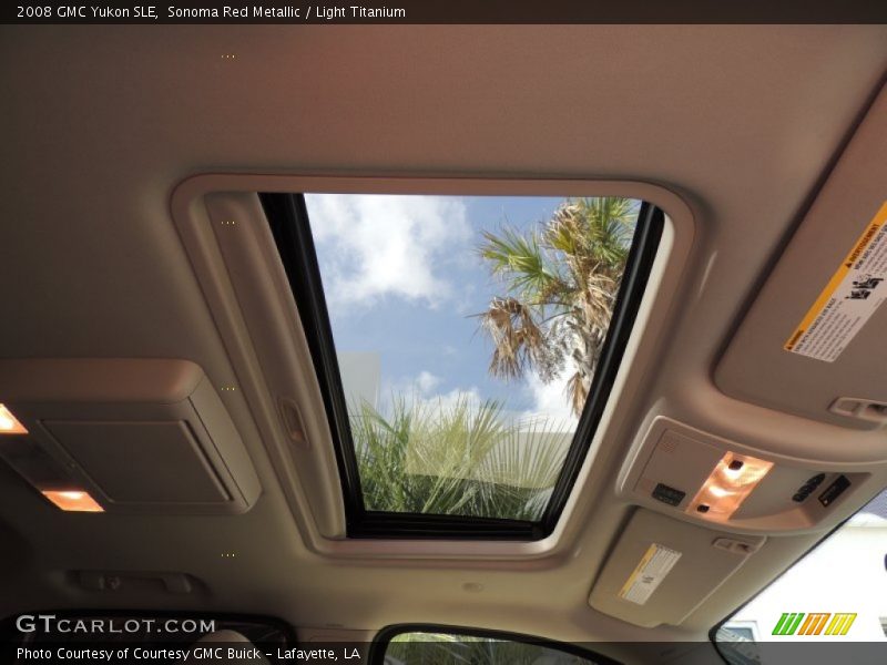 Sonoma Red Metallic / Light Titanium 2008 GMC Yukon SLE