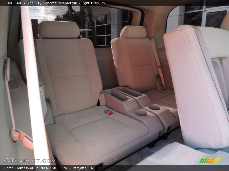 Sonoma Red Metallic / Light Titanium 2008 GMC Yukon SLE