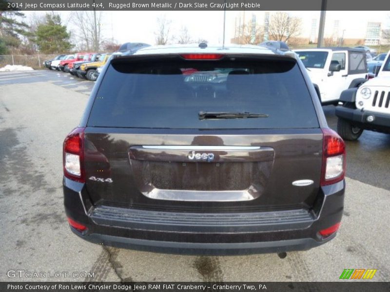 Rugged Brown Metallic / Dark Slate Gray/Light Pebble 2014 Jeep Compass Latitude 4x4