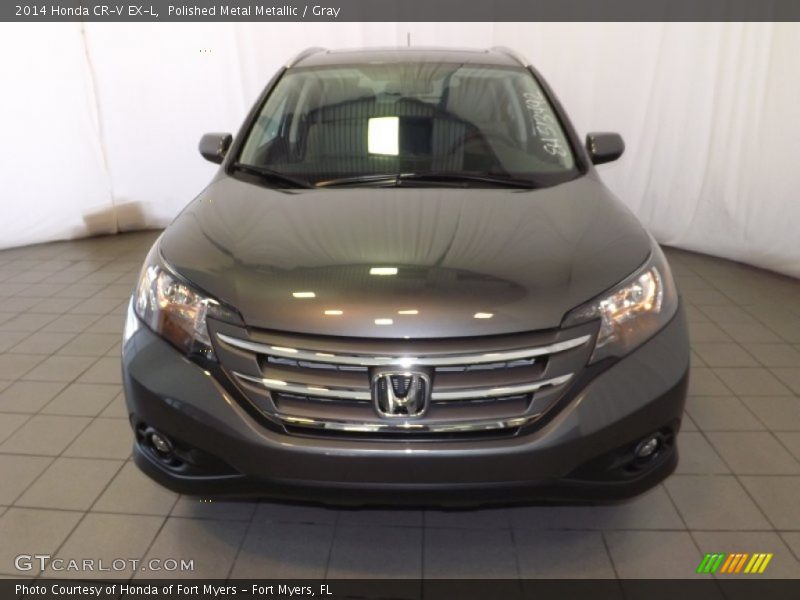 Polished Metal Metallic / Gray 2014 Honda CR-V EX-L