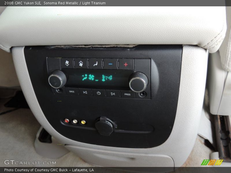 Sonoma Red Metallic / Light Titanium 2008 GMC Yukon SLE