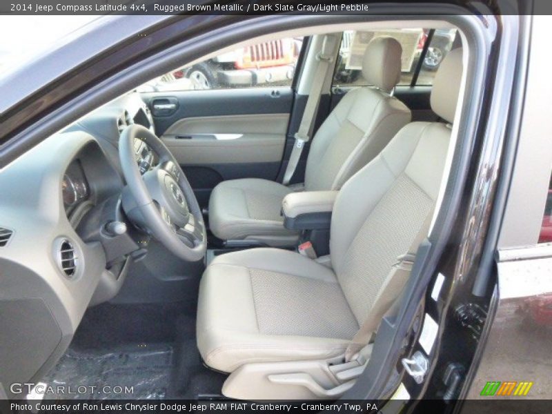 Rugged Brown Metallic / Dark Slate Gray/Light Pebble 2014 Jeep Compass Latitude 4x4