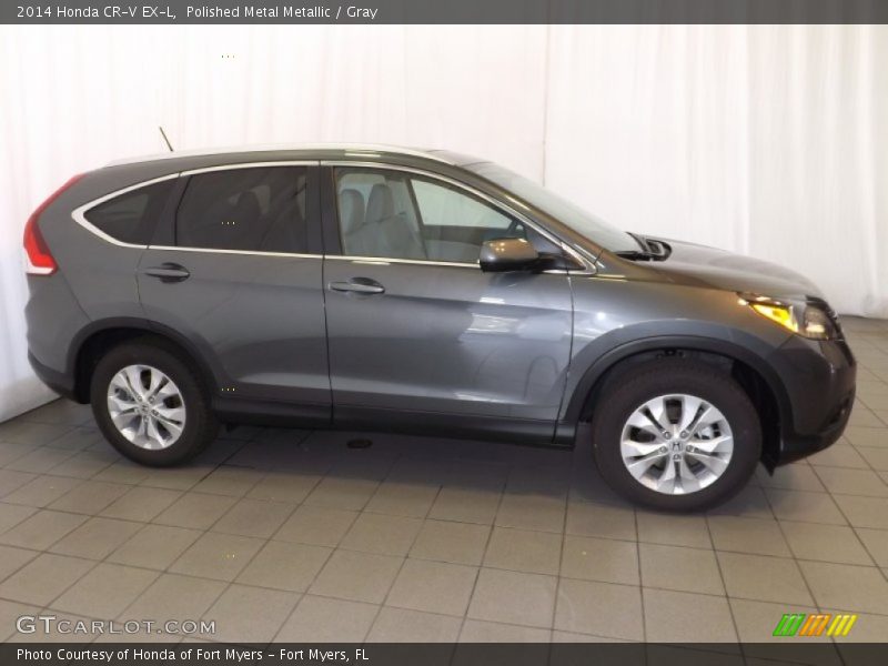 Polished Metal Metallic / Gray 2014 Honda CR-V EX-L