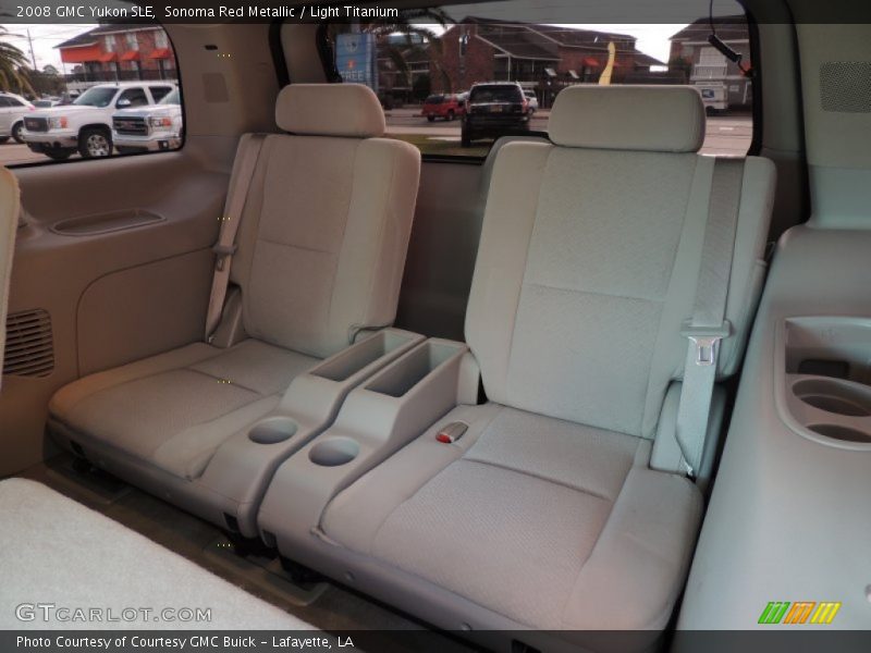 Sonoma Red Metallic / Light Titanium 2008 GMC Yukon SLE