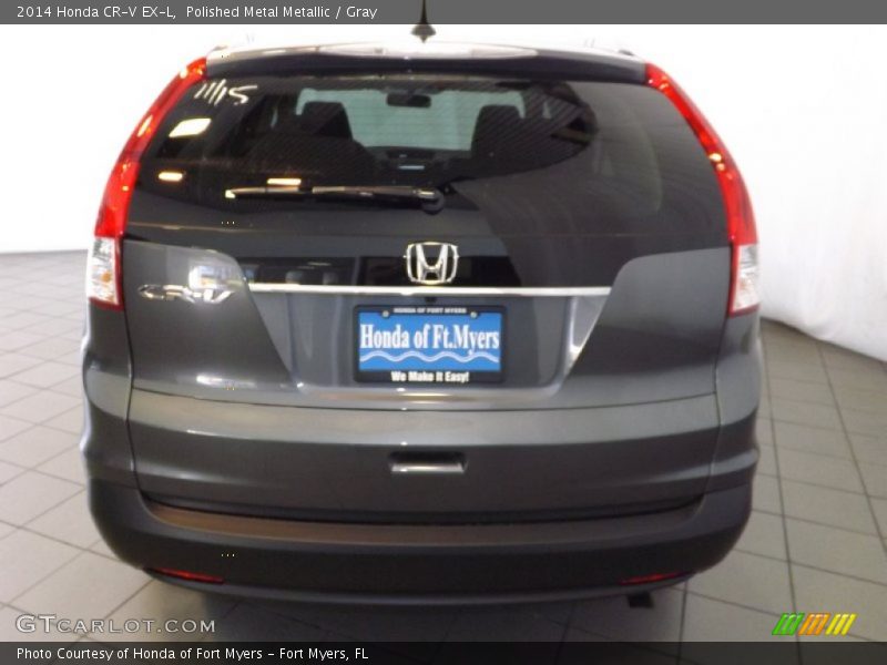 Polished Metal Metallic / Gray 2014 Honda CR-V EX-L
