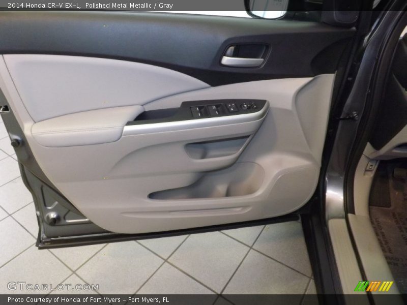 Polished Metal Metallic / Gray 2014 Honda CR-V EX-L