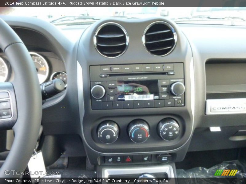 Rugged Brown Metallic / Dark Slate Gray/Light Pebble 2014 Jeep Compass Latitude 4x4