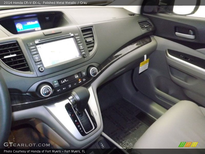 Polished Metal Metallic / Gray 2014 Honda CR-V EX-L
