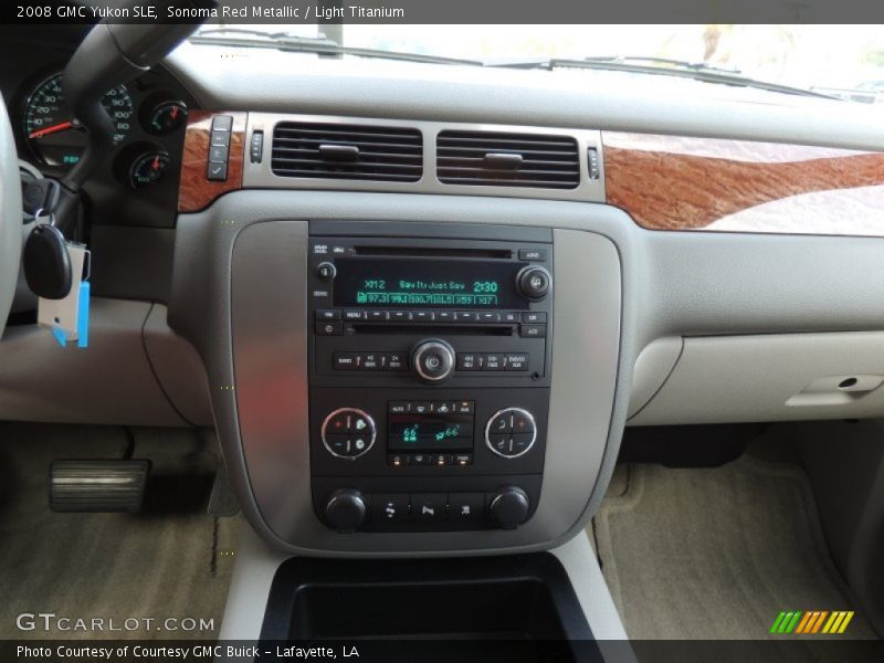 Sonoma Red Metallic / Light Titanium 2008 GMC Yukon SLE