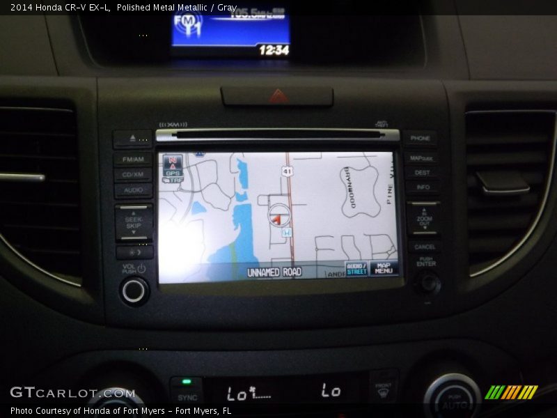 Polished Metal Metallic / Gray 2014 Honda CR-V EX-L