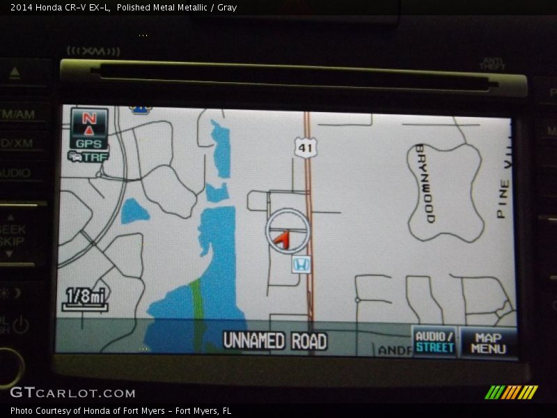 Polished Metal Metallic / Gray 2014 Honda CR-V EX-L