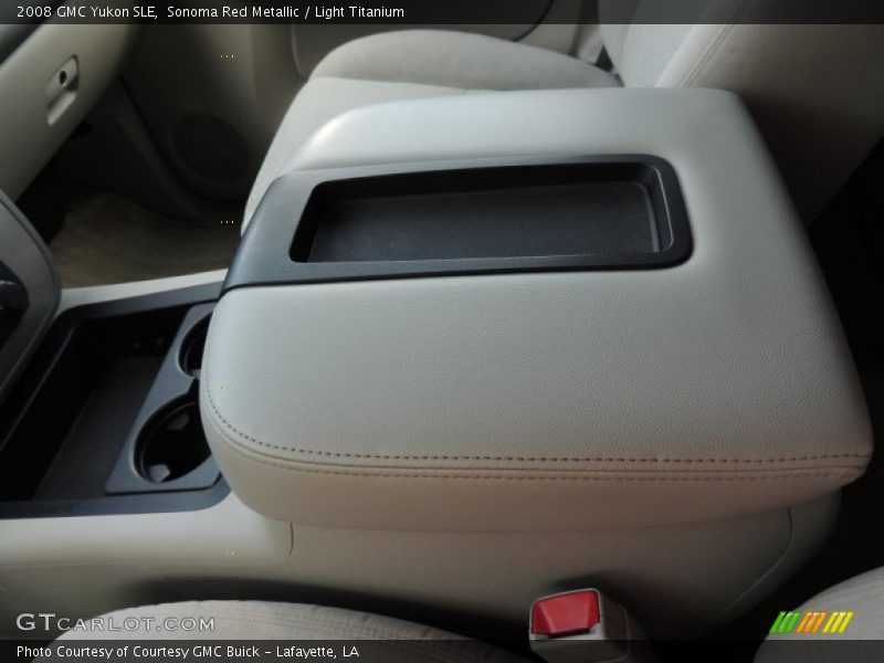Sonoma Red Metallic / Light Titanium 2008 GMC Yukon SLE