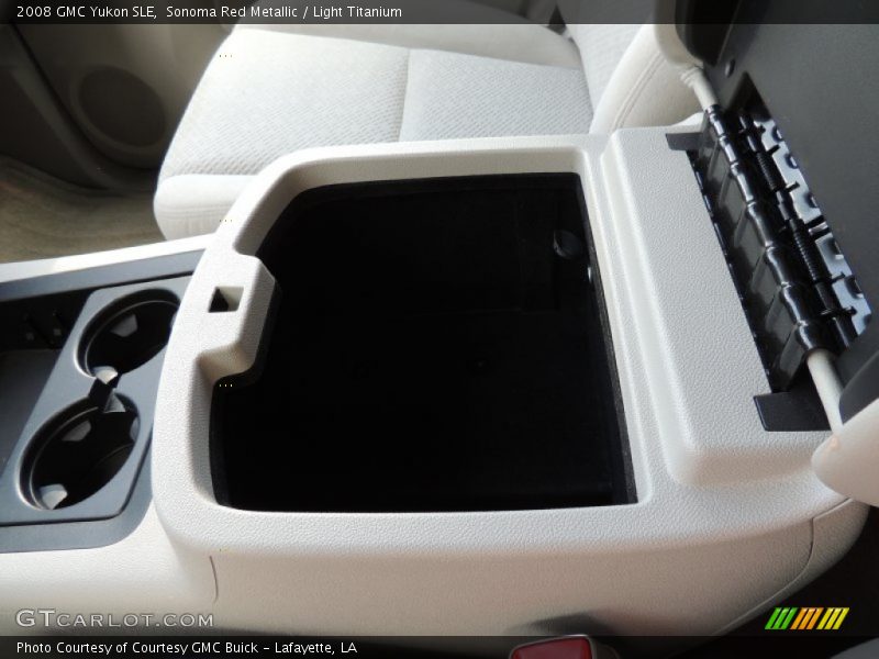 Sonoma Red Metallic / Light Titanium 2008 GMC Yukon SLE