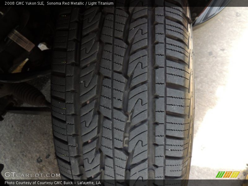 Sonoma Red Metallic / Light Titanium 2008 GMC Yukon SLE