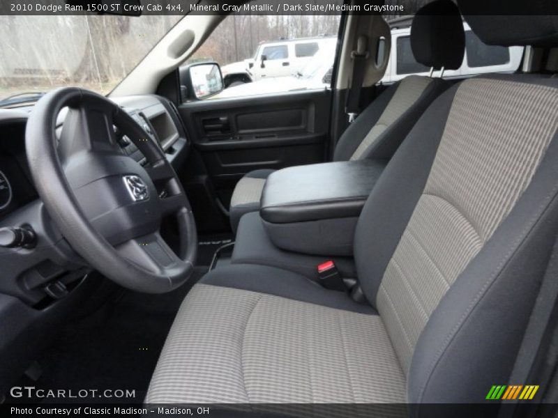 Mineral Gray Metallic / Dark Slate/Medium Graystone 2010 Dodge Ram 1500 ST Crew Cab 4x4
