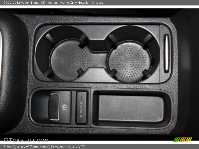 Alpine Gray Metallic / Charcoal 2011 Volkswagen Tiguan SE 4Motion