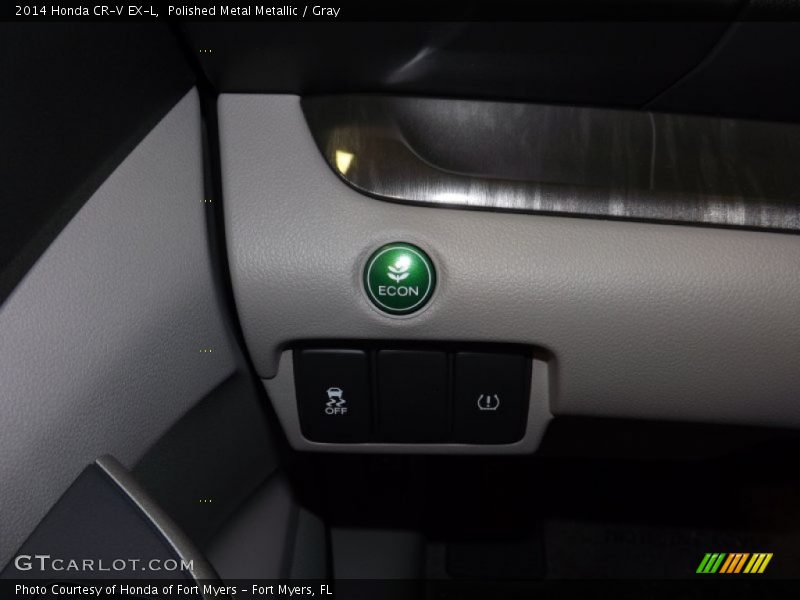 Polished Metal Metallic / Gray 2014 Honda CR-V EX-L