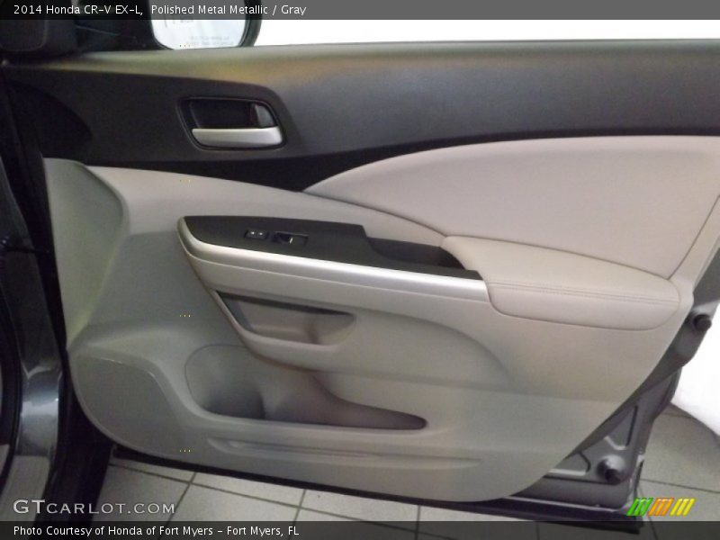 Polished Metal Metallic / Gray 2014 Honda CR-V EX-L