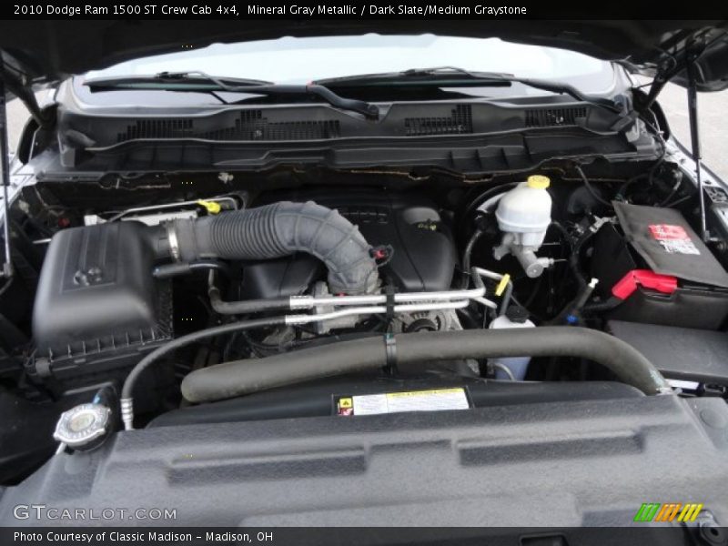 Mineral Gray Metallic / Dark Slate/Medium Graystone 2010 Dodge Ram 1500 ST Crew Cab 4x4