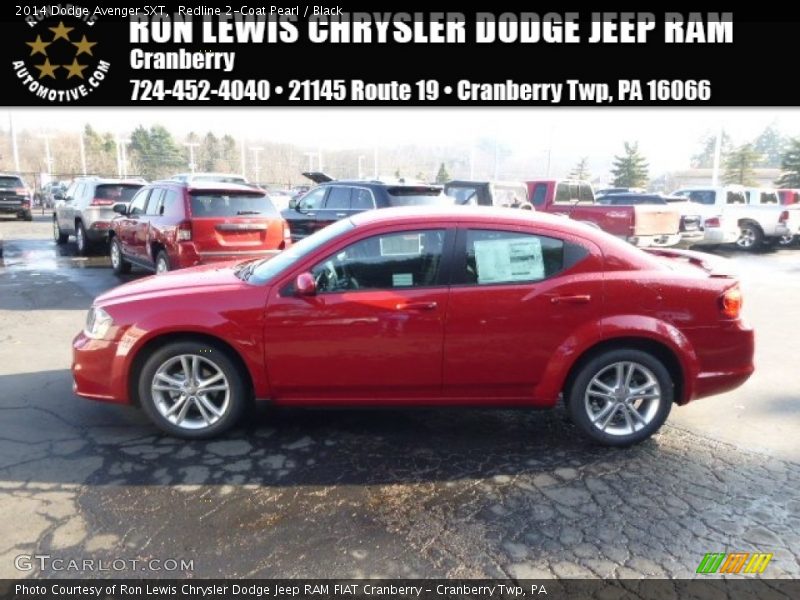 Redline 2-Coat Pearl / Black 2014 Dodge Avenger SXT