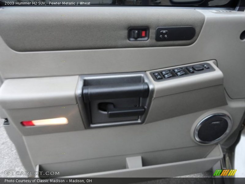Pewter Metallic / Wheat 2003 Hummer H2 SUV