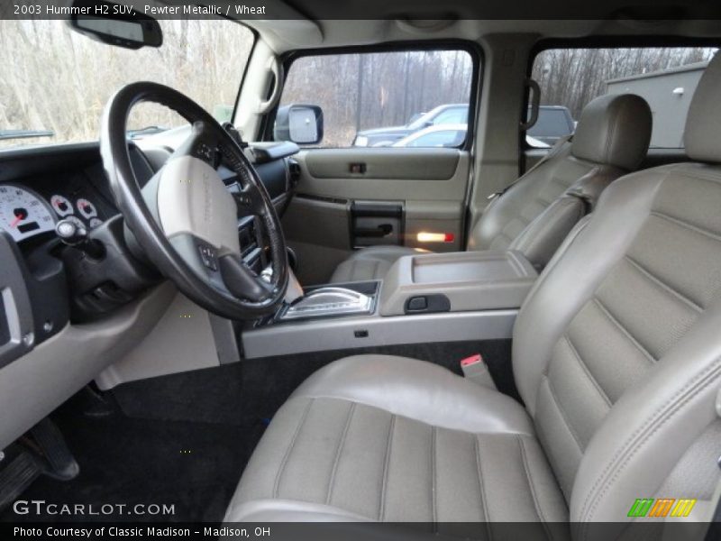 Pewter Metallic / Wheat 2003 Hummer H2 SUV