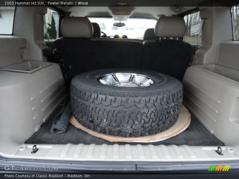 Pewter Metallic / Wheat 2003 Hummer H2 SUV