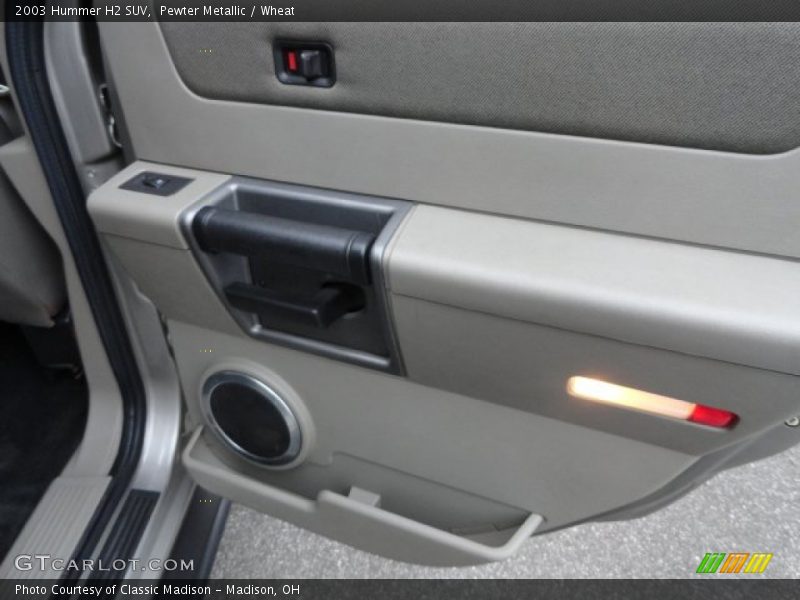 Pewter Metallic / Wheat 2003 Hummer H2 SUV