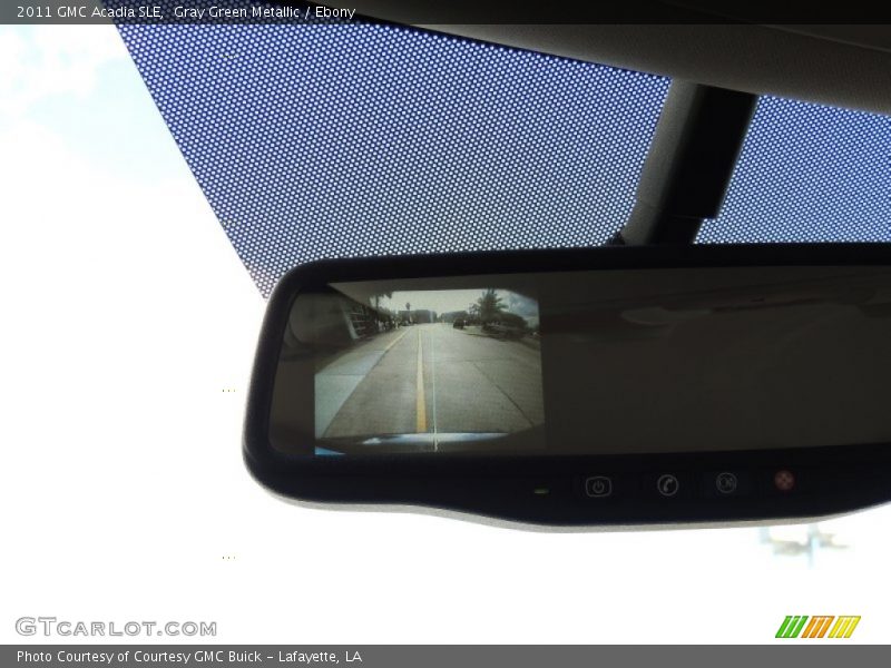 Gray Green Metallic / Ebony 2011 GMC Acadia SLE