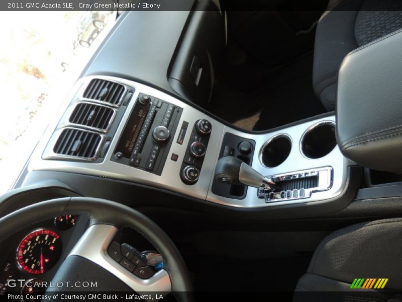 Gray Green Metallic / Ebony 2011 GMC Acadia SLE