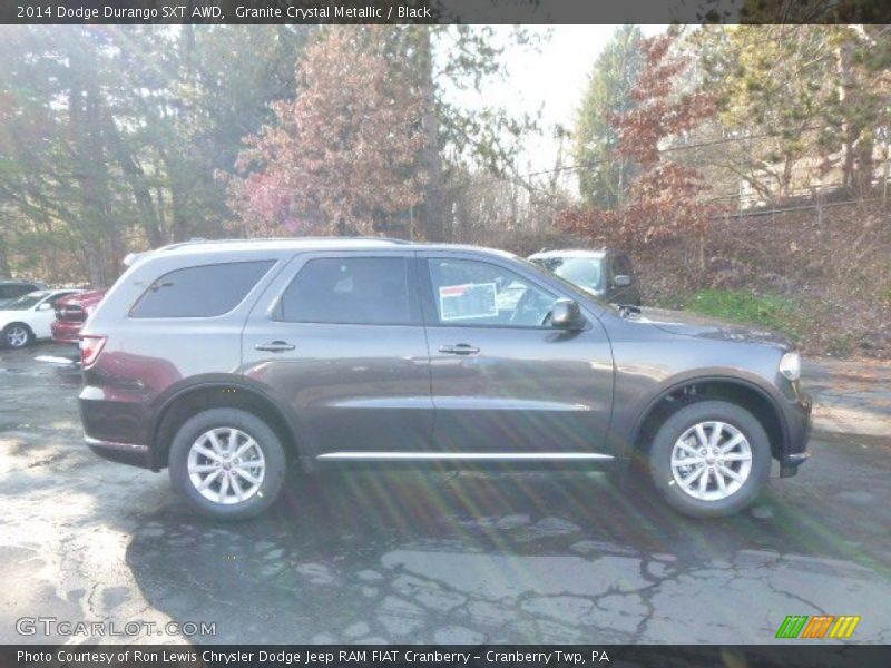 Granite Crystal Metallic / Black 2014 Dodge Durango SXT AWD