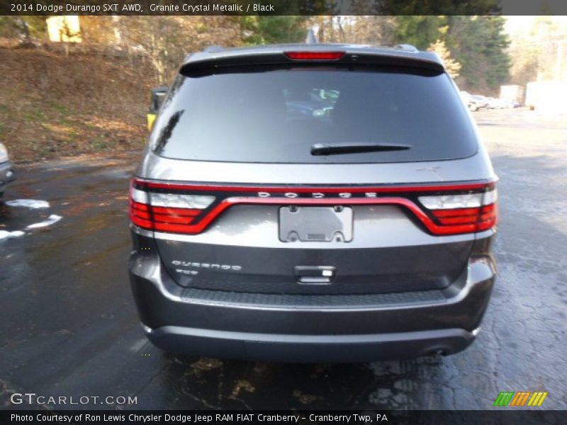 Granite Crystal Metallic / Black 2014 Dodge Durango SXT AWD