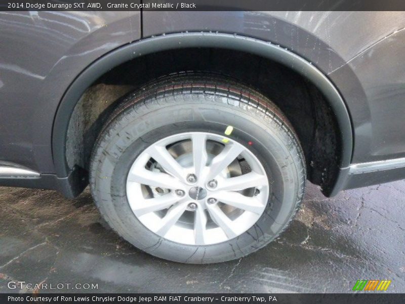 Granite Crystal Metallic / Black 2014 Dodge Durango SXT AWD