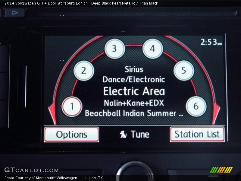 Deep Black Pearl Metallic / Titan Black 2014 Volkswagen GTI 4 Door Wolfsburg Edition
