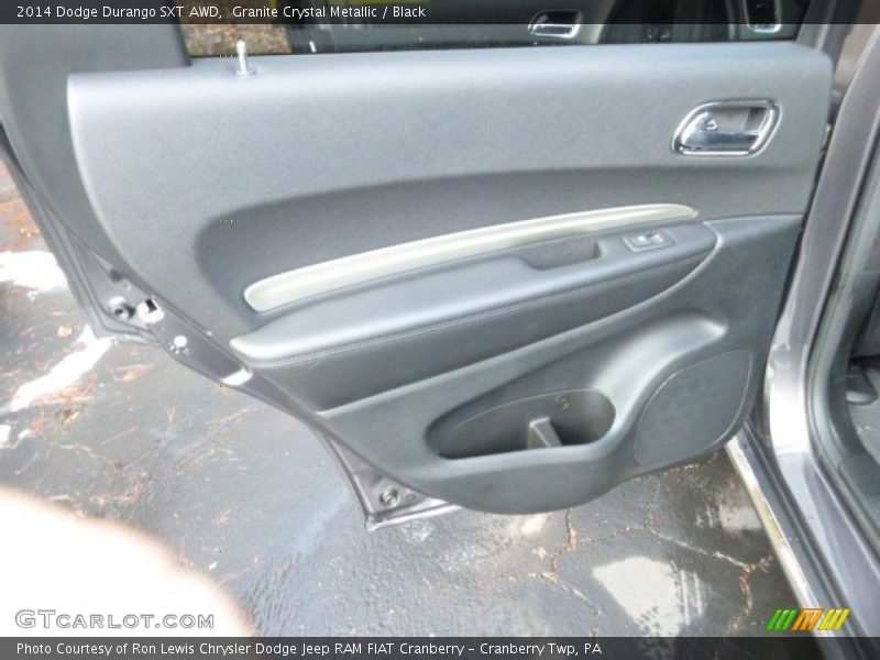 Granite Crystal Metallic / Black 2014 Dodge Durango SXT AWD