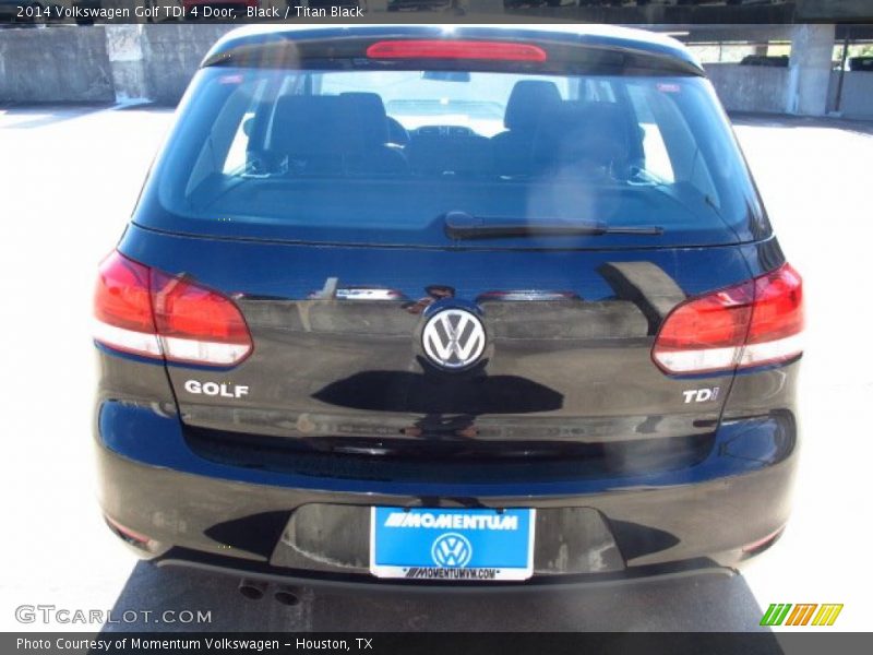 Black / Titan Black 2014 Volkswagen Golf TDI 4 Door