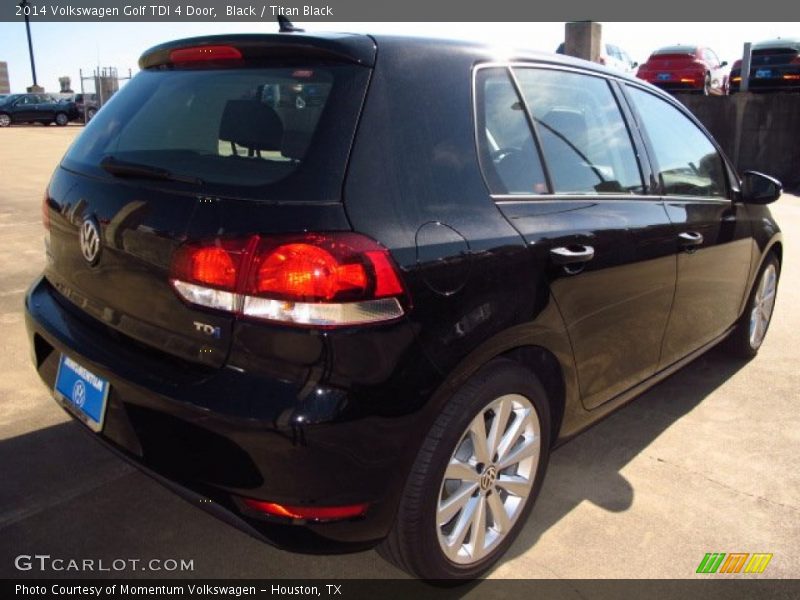 Black / Titan Black 2014 Volkswagen Golf TDI 4 Door