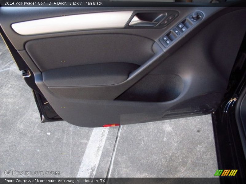 Black / Titan Black 2014 Volkswagen Golf TDI 4 Door